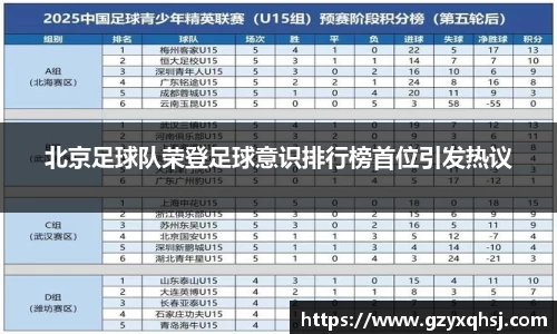 北京足球队荣登足球意识排行榜首位引发热议