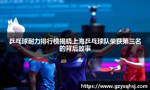 乒乓球耐力排行榜揭晓上海乒乓球队荣获第三名的背后故事
